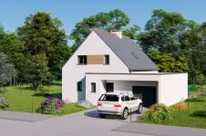image miniature Projet de construction d'une maison 109.47 m² avec terrain à GOSNE (35)