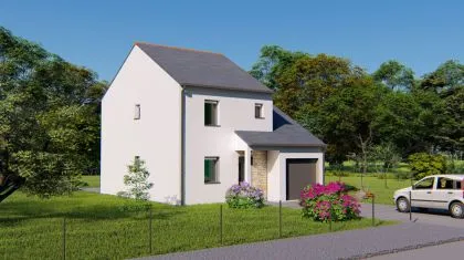 Projet de construction d'une maison 86.78 m² avec terrain à DINARD (35)