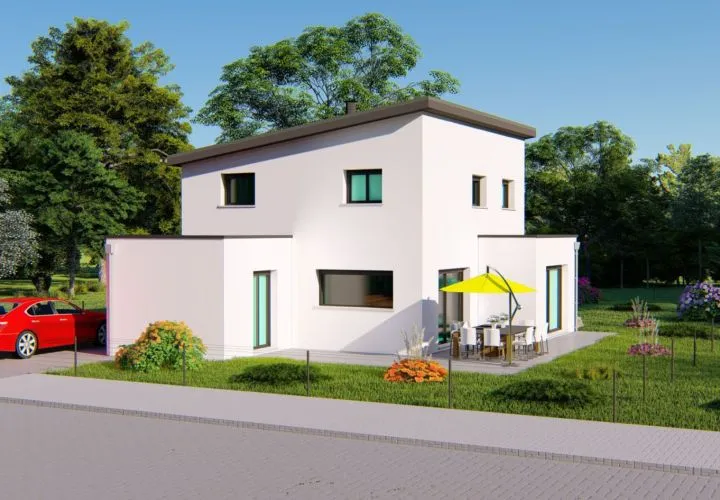 Projet de construction d'une maison 121.79 m² avec terrain à GAEL (35)