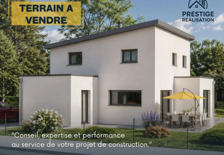 Projet de construction d'une maison 110 m² avec terrain à FOUGERES (35)