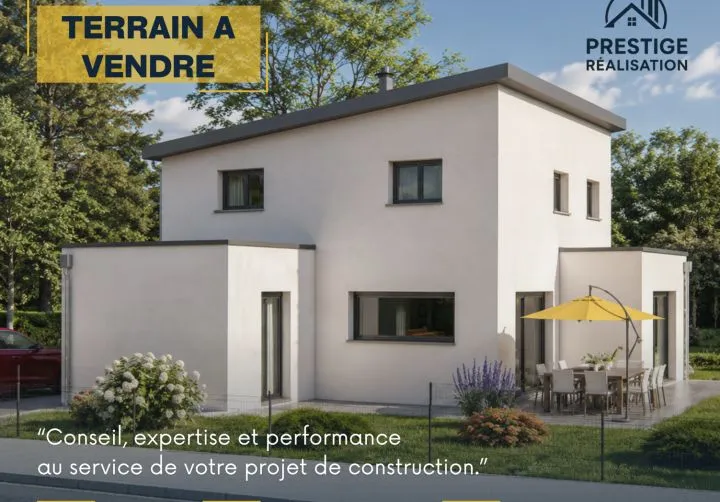 image tm Projet de construction d'une maison 110 m² avec terrain à FOUGERES (35)