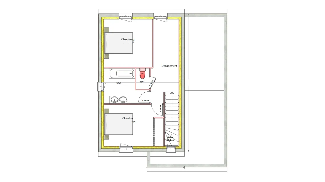 image Projet de construction d'une maison 86.78 m² avec terrain à BOBITAL (22)